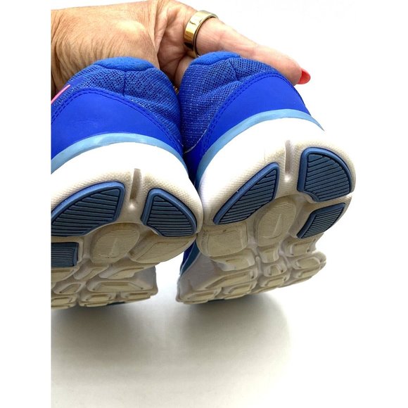 Nike Women’s Flex Experience RN Run 3 Hyper Cobalt Blue Pink 652853-401 Sz 8.5 - Picture 7 of 11